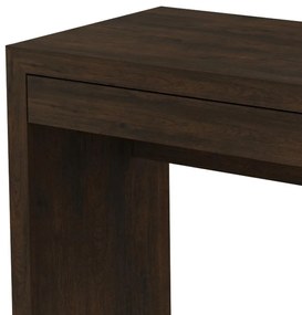 Escrivaninha Mesa Escritório Home Office 1 Gaveta Rústico