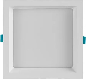 Plafon Led Embutir Quadrado Branco 17w 120 Deep