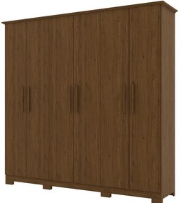 Roupeiro Guarda Roupa Casal Quarto 6 portas 3 Gavetas
