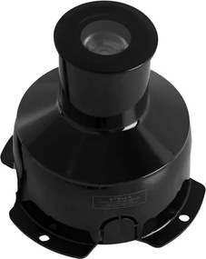 Embutido Solo Led Abs Preto 3W 250Lm Ip67 3000K S.Ground