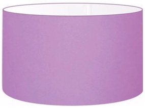 Cúpula Abajur Cilíndrica Cp-7028 Ø60x30cm Lillás