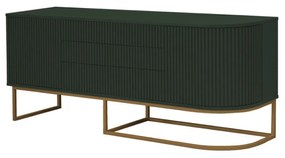 Aparador Miami - Verde Oliva Com Detalhes Dourado Soleil Kleiner