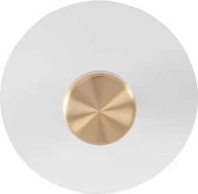 Arandela Led Alumínio Dourado 4w 280lm 3000k Slice