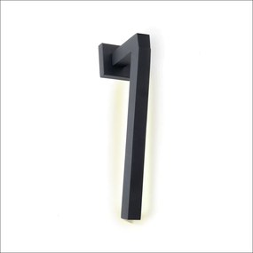 Arandela Corel Tubo Quadrado 33,5X06X11Cm Fita Led Metal Alumínio - Ol... (MARSALA, 220v)