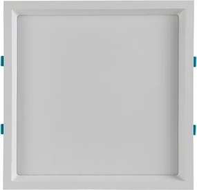 Plafon Led Embutir Quadrado Branco 2500lm 28w 4000k Deep