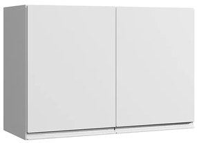 Armário Cozinha Aéreo 81cm com 2 Portas Leticia A01 - D'Rossi - Branco