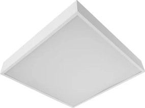 Plafon Led De Sobrepor 37,8w 3000k 47x47cm Ilume - BRANCO