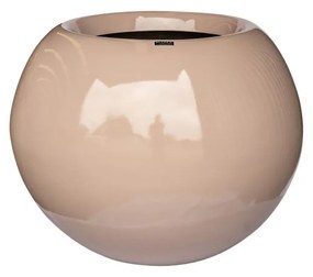 Vaso Esfera P - Fibra - Rosa Blush