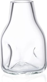 Vaso Murano Jasmim P - Cristal Transparente  Cristal Transparente