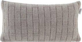 Almofada Kacyumara Tricot Mousse Treliça 45x45  Joy Linho