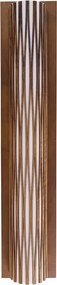 Arandela Madeira Verniz Fosco Mdf Imbuia