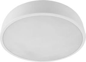 Plafon De Sobrepor Aluminio 29Cm Victoria - BRANCO TEXTURIZADO