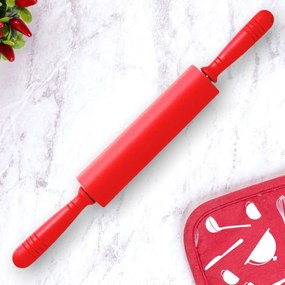 Rolo de Massas de Silicone (Vermelho)