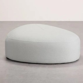 Puff Oslo Baixo P Trama White - 78383 Sun House