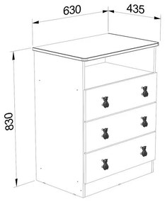 Quarto Infantil Bebê Completo Berço + Guarda Roupa + Cômoda
