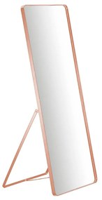 Espelho de Chão Leclair Design Retangular Moldura Aço Carbono Pintura Epóxi