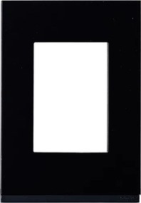 Placa 4x2 3 Postos Suporte Cinza Dark Vertical Orion Class