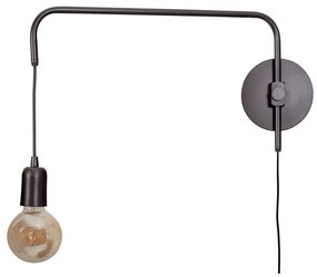 Arandela Lono 14X54,6X41,8Cm 1Xe27 Braço Haste Alumínio - Usina 25085/... (FN-F - Fendi Fosco)