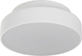 Plafon Led Sobrepor Alumínio Branco 9w Ibiza - LED BRANCO NEUTRO (4000K)