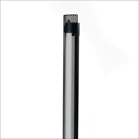 Luminária De Chão Rera 24,5X24,5X138,5Cm Metal Alumínio 1Xt8 Led 120Cm... (BRANCO)