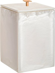 Lixeira de Piso Linea Sottile Madrepérola - Red Gold  Red Gold