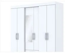 Guarda Roupa B23 06 Portas e 03 Gavetas Branco - Briz