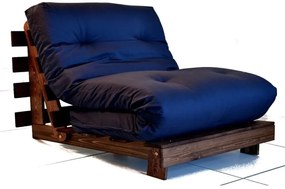 Colchonete Futon Orthovida Solteiro Dobrável Conforto (Violeta)