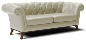 Sofá 3 Lugares Viena D07 230cm Base de Madeira Corano Palha - D'Rossi