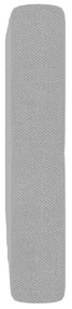 Cabeceira Painel Nina Para Cama Box Casal 140 cm Linho - D'Rossi - A05 Cinza Claro