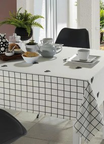 Toalha de Mesa Retangular Coração 140x250 Cm