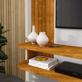 Painel Jeri Naturalle/Off White – Bechara Móveis