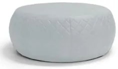 Puff Decorativo Golf 105cm Tressê C12 Sintético Branco - Domi