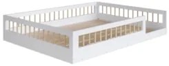 Cama Montessoriana Infantil 140cm Lumiar C06 Branco - Mpozenato
