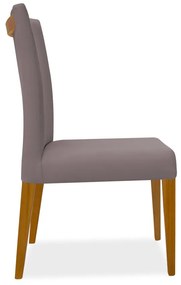 Cadeira de Jantar Milan Veludo Crepe