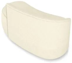 Sofá 2 Lugares Para Sala 140cm Orgânico Wendi Linho Bege I01  - Mpozen