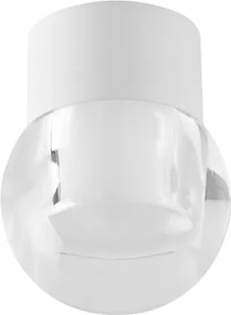 Plafon Led De Sobrepor Alumínio 6w 3000k Budi - BRANCO