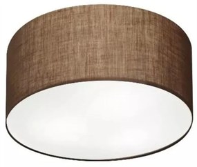 Plafon Para Sala Cilíndrico SL-3047 Cúpula Cor Café