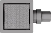 Ralo Neo Hidden Tramontina com Tampa em PVC 10x10 cm