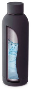 Squeeze Emborrachado Aço Inox 550ml - Azul