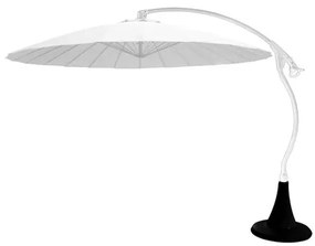 Ombrellone Suspenso Yumiko Branco Regulável 3 mts - 69471 Sun House