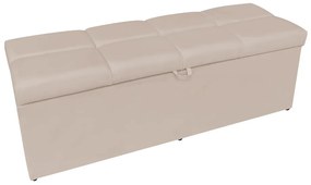 Calçadeira Nina 140 cm Suede D'Rossi - Bege