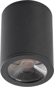 Spot Led De Sobrepor Preto 3W 210Lm 2700K Downlight Can