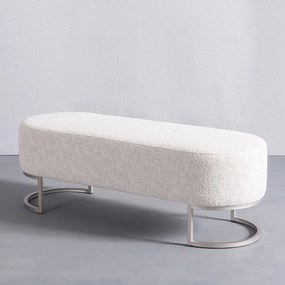 Recamier Zhayo Estofado Base Aço Carbono Pintura Metalizada
