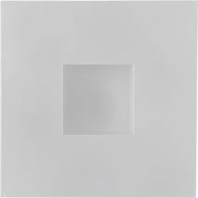 Plafon De Sobrepor Aluminio Branco 50X50cm Asturias