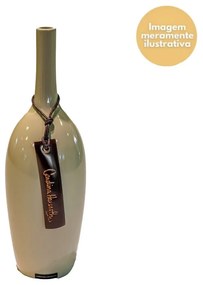Vaso Garrafa P - Bamboo Alto Brilho