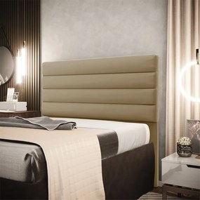 Cabeceira California para Cama Box Queen 160 Cm Suede Marrom Rato - D'Rossi