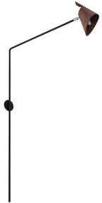 Arandela Madeira Nogueira Balance