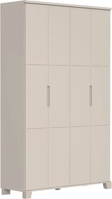 Guarda-Roupa Luna 4 Portas - Areia