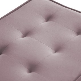 Puff Decorativo Coímbra 60x80 Suede Crepe