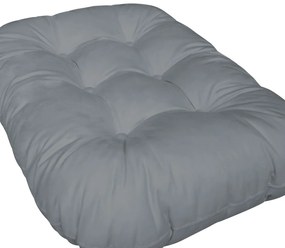 Cama Pet Nunu para Cães e Gatos Suede Cinza Grafite